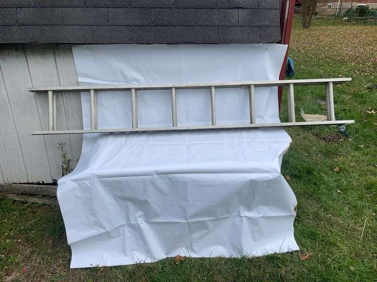 Aluminum ladder image