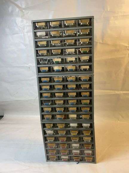 Metal organizer and all contents image