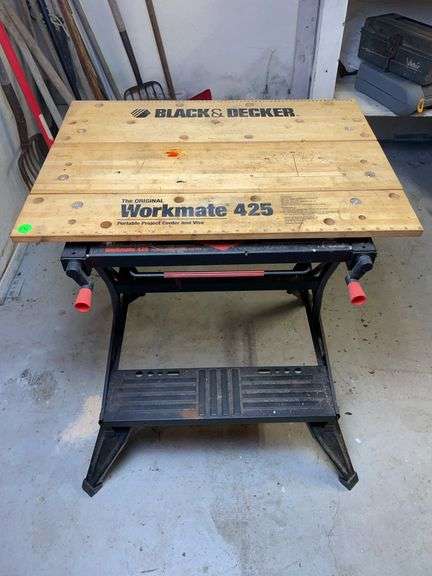 Black and Decker work table image