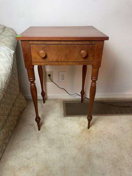Cherry side table image
