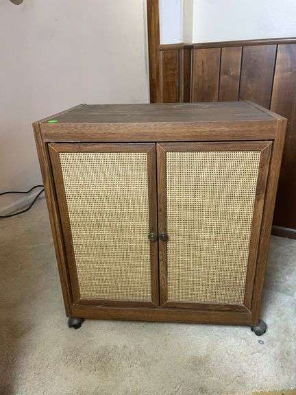 Vintage microwave stand image