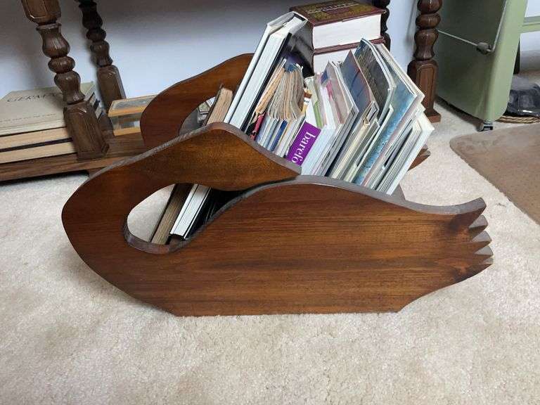 Swan magazine rack image