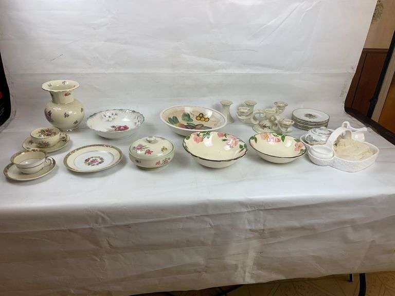 Victorian dishes image