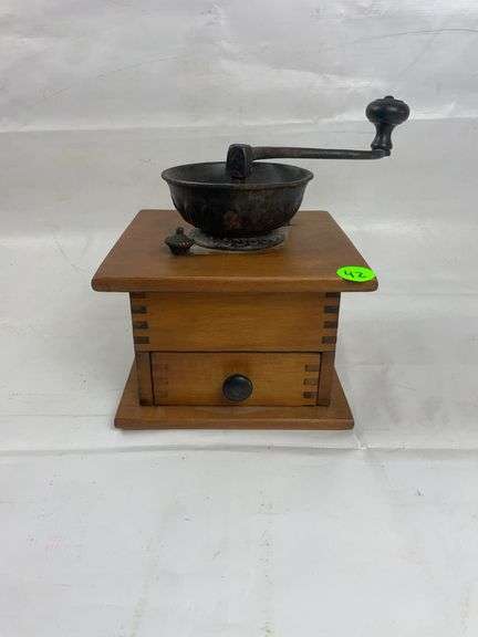 Vintage coffee grinder image