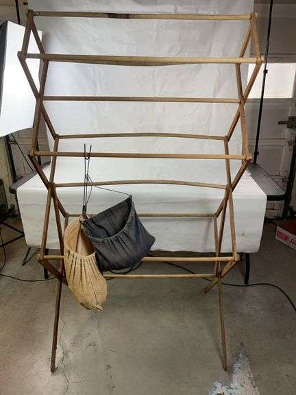 Vintage drying rack image
