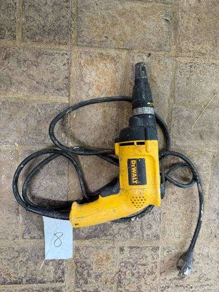 Corded Dewalt drill