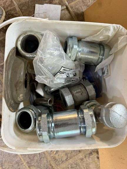 1-1/4"  compression fittings and electrical supplies
