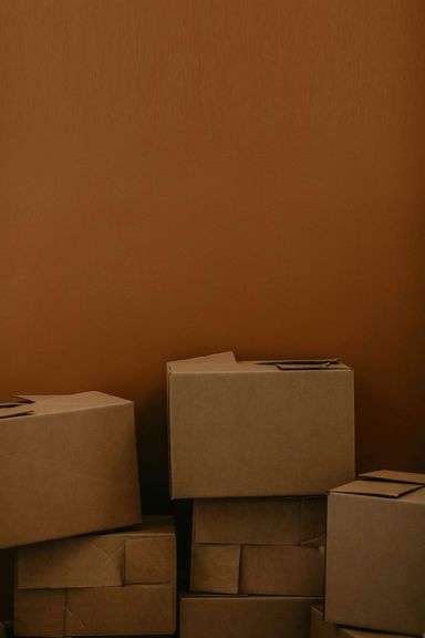 Lot of Cardboard Shipping Boxes