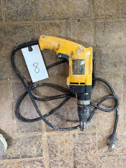 Corded Dewalt drill