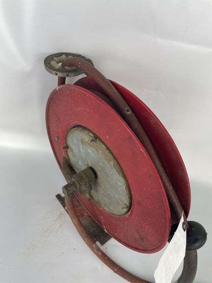 Air hose on reel