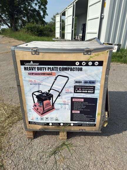 Landhonor Heavy Duty Plate Compactor