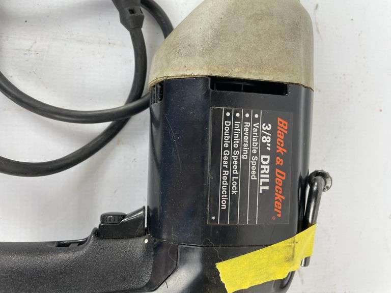 Black and decker 3/8in drill