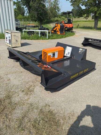 72” Wolverine Skid Steer Brush Cutter