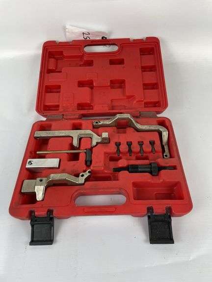 Engine camshaft alignment tool set