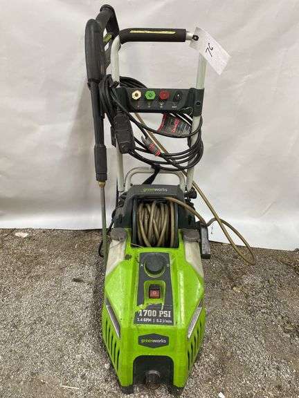 Green works pressure washer image