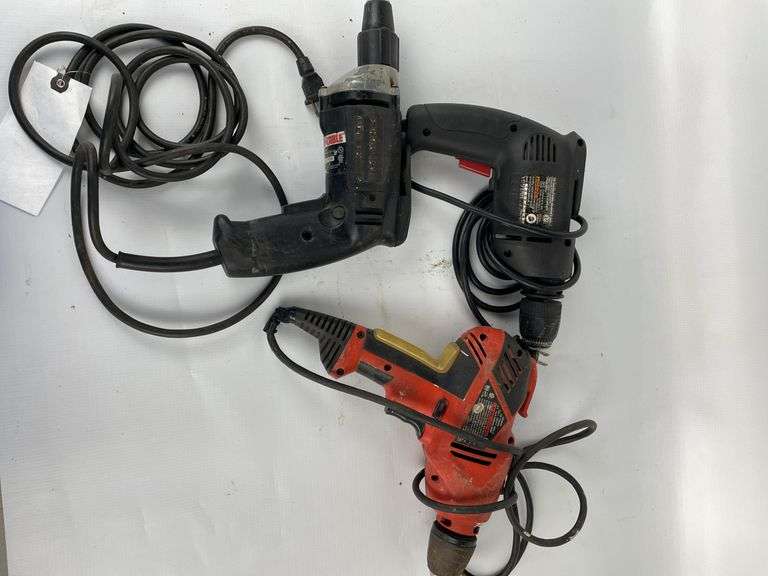 3 corded drills