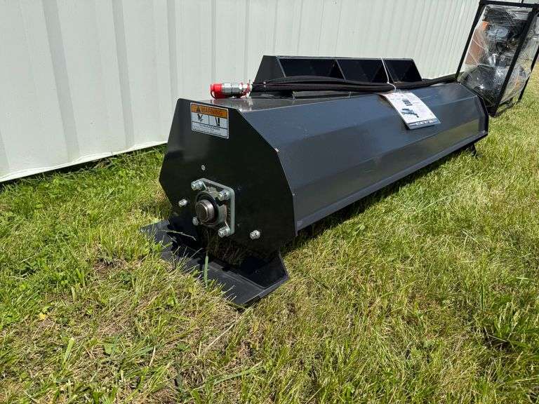 72” Wolverine Skid steer Tiller