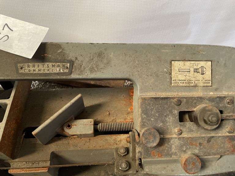 Craftsman commercial Horizontal band saw