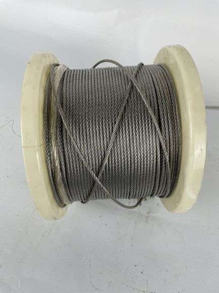Nearly full roll of cable