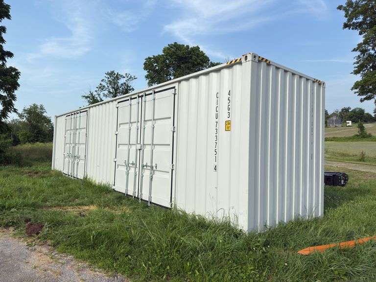 40 ft high cube 2 door container