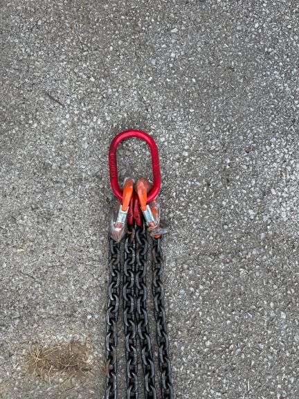 7ft double leg chain sling