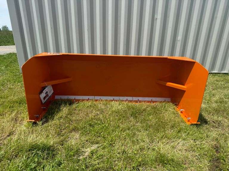84” Wolverine Skid steer Snow pusher