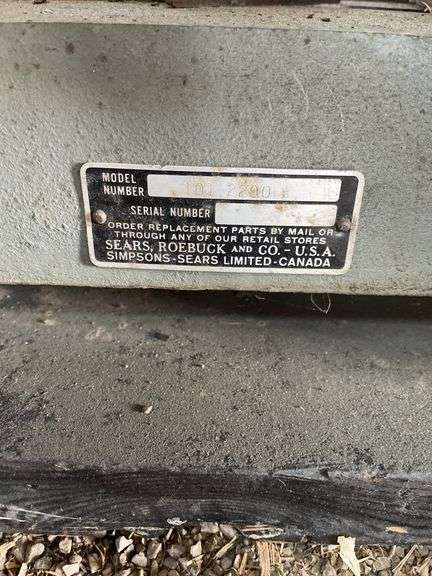Craftsman commercial Horizontal band saw