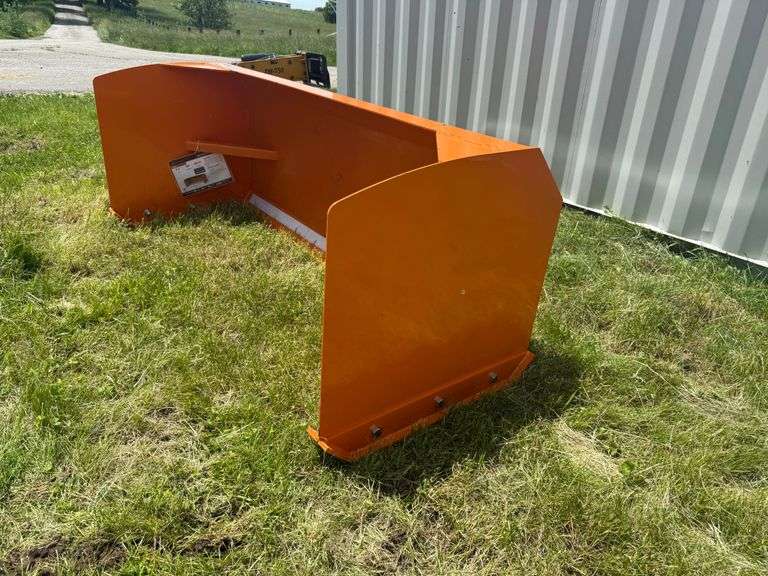 84” Wolverine Skid steer Snow pusher