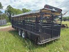 24ft cattle trailer