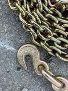 2-20 ft 3/8” chains and  1 binder