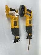 2-18v Dewalt sawzalls