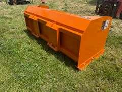 84” Wolverine Skid steer Snow pusher