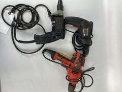 3 corded drills
