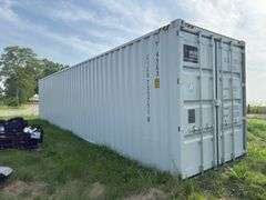 40 ft high cube 2 door container