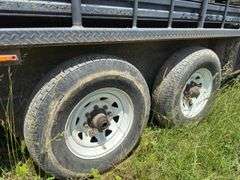 24ft cattle trailer