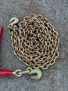 2-20 ft 3/8” chains and  1 binder