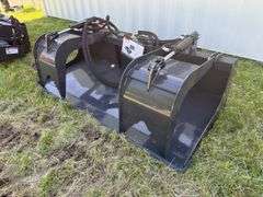 72” Wolverine Skid steer grapple Bucket