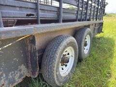 24ft cattle trailer