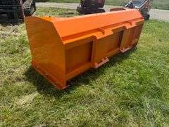 84” Wolverine Skid steer Snow pusher