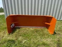 84” Wolverine Skid steer Snow pusher