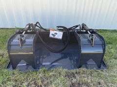 72” Wolverine Skid steer grapple Bucket