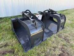 72” Wolverine Skid steer grapple Bucket