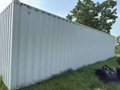40 ft high cube 2 door container