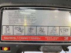 Sears/Craftsman 12 in Band saw Sander