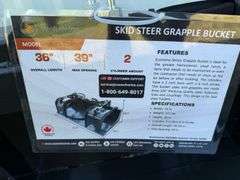 72” Wolverine Skid steer grapple Bucket