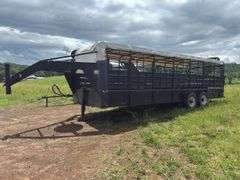24ft cattle trailer