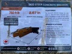 Wolverine Skid steer Concrete breaker