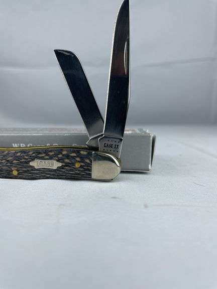 Case XX 25573 Black Sycamore Wood Stockman Pocket Knife