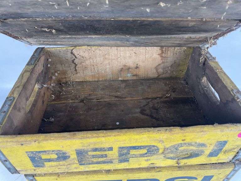 Pepsi & GCC Beverage Wooden Crates