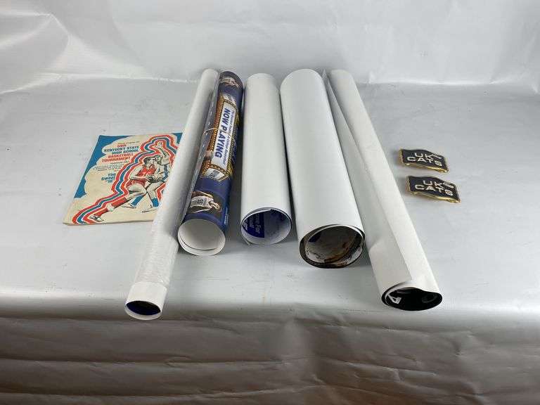 Kentucky Wildcats Poster Lot with Belt Buckles